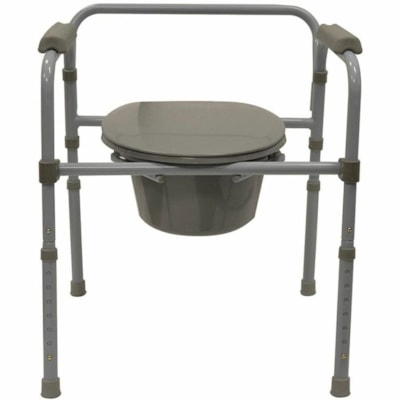 BIOS Living Deluxe Commode - 300 lb (136077.71 g) Load Capacity WEIGHT CAPACITY 300LBS 