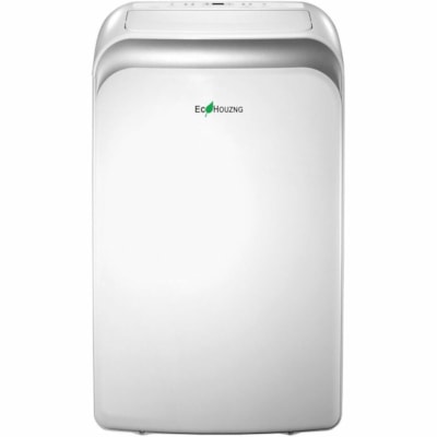 Ecohouzng 14000 BTU 4-in-1 Portable Air Conditioner - Cooler - 14000 BTU/h Cooling Capacity - 550 Sq. ft. (51096672 mm²) Coverage - Remote Control - White Conditioner 