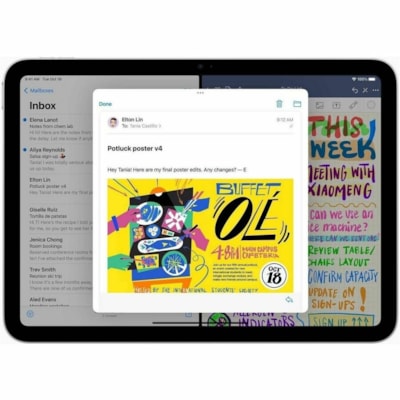 Apple - Tablette iPad (11th Generation) A3354 - 11 po - 6 Go - 256 Go Stockage - Argenté - A16 Bionic Penta-core (5 c¿urs) 3,40 GHz - 2360 x 1640 - Technologie IPS, Ecran Liquid Retina, Technologie True Tone Affichage - 12 Mégapixels Caméra frontale  SYST 