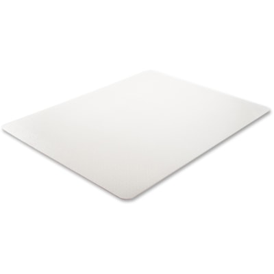 Deflecto EconoMat for Carpet - Carpeted Floor - 60" (1524 mm) Length x 46" (1168.40 mm) Width - Vinyl - Clear - 1 Each FOR LOW PILE CARPET W/O PADDNG CLEAR VINYL