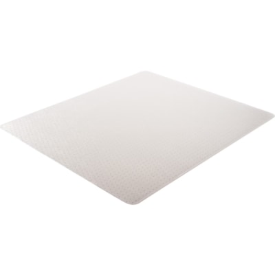 Deflecto - DuraMat pour tapis - Sol moquetté - longueur de tapis 60 po (1524 mm) x largeur de tapis 46 po (1168,40 mm) - Vinyle - clair - 1 chaque POUR TAPIS À POILS COURTS VINYLE TRANSPARENT