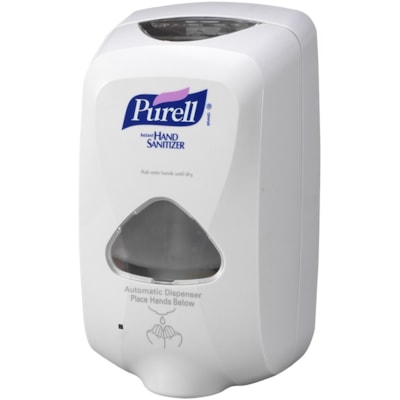 PURELL® TFX Touch-free Sanitizer Dispenser - Automatic - 1.20 L Capacity - Support 3 x C Battery - Gray - 1 Each DISPENSER 