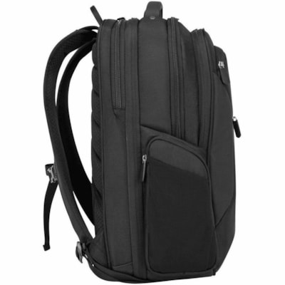 Targus Corporate Traveler CUCT02B Carrying Case Rugged (Backpack) for 10.5" to 16" Notebook - Black - Damage Resistant, Impact Resistant, Water Resistant Bottom, Impact Absorbing, Drop Resistant, Bump Resistant, Water Resistant, Shock Absorbing, Tear Resistant, Crash Resistant - Polyester Body - Che  