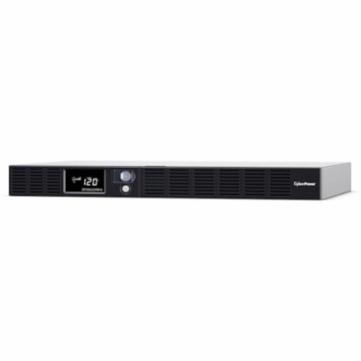 CyberPower OR1500LCDRM1U Smart App LCD UPS Systems - 120 VAC, NEMA 5-15P, 1U, Rackmount, 6 Outlets, LCD, PowerPanel® Business, $300000 CEG, 3YR Warranty 6 NEMA 5-15R 10 FT 