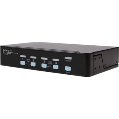 StarTech.com 4 Port High Resolution USB DVI Dual Link KVM Switch with Audio - Control up to 4 high resolution multimedia computers from a single console - usb kvm switch - DVI KVM Switch - USB DVI KVM Switch -dvi dual link kvm n multimedia computers from a single console - usb