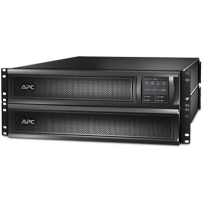 APC by Schneider Electric Smart-UPS X 1920 VA Tower/Rack Mountable - 2U Rack-mountable - 3 Hour Recharge - 11 Minute Stand-by - 120 V Input - 120 V AC Output - Sine Wave - Serial Port - USB - 1 x NEMA L5-20R, 3 x NEMA 5-15R, 3 x NEMA 5-20R Receptacle(s) - 7 x Battery/Surge Outlet  