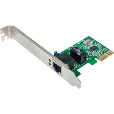 Intellinet Gigabit PCI Express Network Card, 10/100/1000 Mbps PCI Express RJ45 Ethernet Card - PCI - 1 Port(s) - 1 x Network (RJ-45) - Twisted Pair - 10/100/1000Base-T - Plug-in Card IT 