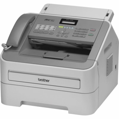 Brother MFC-7240 Laser Multifunction Printer - Monochrome - Black - Copier/Fax/Printer/Scanner - 21 ppm Mono Print - 2400 x 600 dpi Print - Up to 10000 Pages Monthly - 250 sheets Input - Color Scanner - 600 dpi Optical Scan - Monochrome Fax - USB - For Plain Paper Print - 1 Each  PRNT 