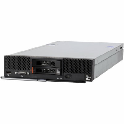 Lenovo Flex System x220 7906C2U Server - 1 Xeon E5-2403 1.80 GHz - 4 GB RAM - Serial ATA/600 Controller - Intel C600 Chip - 2 Processor Support - 96 GB RAM Support - DDR3 SDRAM - 0, 1 RAID Levels - G200eR2 Up to 16 MB Graphic Card - Gigabit Ethernet - 2 x SFF Bay(s)  4C 1.8GHz 10MB 1066MHz 80W 90 Y4801 1x 4 GB RDIMM