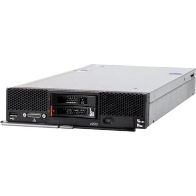 Lenovo Flex System x220 7906G2U Server - 1 Xeon E5-2430 2.20 GHz - 4 GB RAM - Serial ATA/600 Controller - Intel C600 Chip - 2 Processor Support - 96 GB RAM Support - DDR3 SDRAM - 0, 1 RAID Levels - G200eR2 Up to 16 MB Graphic Card - 2 x SFF Bay(s)  6C 2.2GHz 15MB 1333MHz 95W 90 Y4797 1x 4 GB RDIMM
