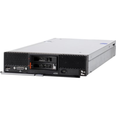 Lenovo Flex System x220 7906G4U Server - 1 Xeon E5-2430 2.20 GHz - 4 GB RAM - Serial ATA/600 Controller - Intel C600 Chip - 2 Processor Support - 96 GB RAM Support - DDR3 SDRAM - 0, 1 RAID Levels - G200eR2 Up to 16 MB Graphic Card - Gigabit Ethernet - 2 x SFF Bay(s)  6C 2.2GHz 15MB 1333MHz 95W 90 Y4797 1x 4 GB RDIMM