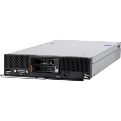 Lenovo Flex System x220 7906H2U Server - 1 Xeon E5-2440 2.40 GHz - 4 GB RAM - Serial ATA/600 Controller - Intel C600 Chip - 2 Processor Support - 96 GB RAM Support - DDR3 SDRAM - 0, 1 RAID Levels - G200eR2 Up to 16 MB Graphic Card - Gigabit Ethernet - 2 x SFF Bay(s)  6C 2.4GHz 15MB 1333MHz 95W 90 Y4796 1x 4 GB RDIMM