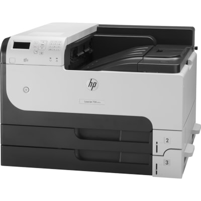 HP LaserJet Enterprise 700 M712N Desktop Laser Printer - Monochrome - 41 ppm Mono - 1200 x 1200 dpi Print - Manual Duplex Print - 600 Sheets Input - Ethernet - Apple AirPrint, Google Cloud Print, HP ePrint, Mopria - 100000 Pages Duty Cycle - Plain Paper Print - Gigabit Ethernet - USB  