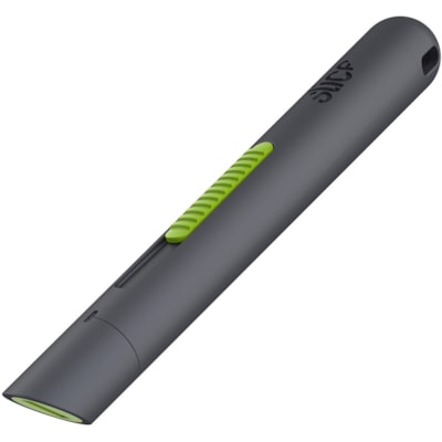 Slice - Coupeur de stylo auto-rétractable, boîte de 12 - hauteur de 0,68 po (17,27 mm) x largeur de 0,68 po (17,27 mm) x longueur de 5,26 po (133,60 mm) - Rétractable, Anti-magnétique, Résistant à la rouille - Céramique - 1 chaque  