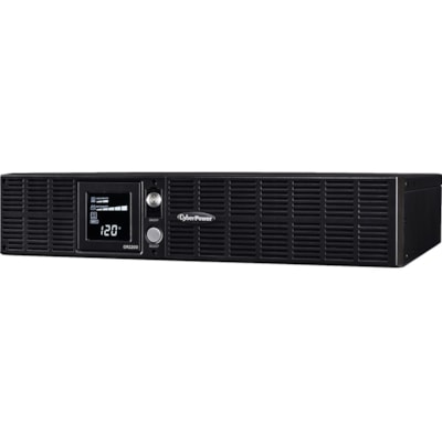 CyberPower OR2200LCDRT2U Smart App LCD UPS Systems - 120 VAC, NEMA 5-20P, 2U, Rack / Tower, 8 Outlets, LCD, PowerPanel® Business, $300000 CEG, 3YR Warranty er 2U - line-interactive - 120  VAC - 1320Watt - 20