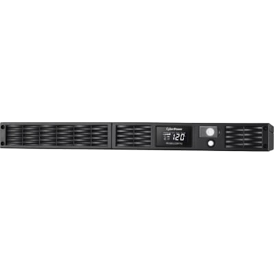 CyberPower Smart App Sinewave PR500LCDRT1U 500VA Pure Sine Wave 1U RT LCD UPS - Rack/Tower - AVR - 6 Hour Recharge - 3 Minute Stand-by - 120 V AC Input - 7 x NEMA 5-15R - Serial Port r - line-interactive - 120 VAC +/-5% - 400Watt - 50