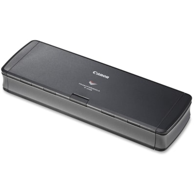 Canon - Numériseur à défilement imageFORMULA P-215II - 600 dpi Optique - 24 bits Couleur - 8 bit Echelle de gris - 15 ppm (Mono) - 10 Page(s) Par Minute (mode Couleur) - Numérisation recto-verso - Portable - USB  PERP 