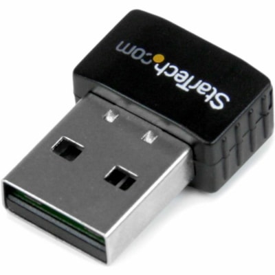 StarTech.com USB 2.0 300 Mbps Mini Wireless-N Network Adapter - 802.11n 2T2R WiFi Adapter - Add high-speed Wireless-N connectivity to a desktop or laptop system through USB 2.0 - USB 2.0 300 Mbps Mini Wireless-N Network Adapter - 802.11n 2T2R WiFi Adapter - USB Wireless Adapter - N300 Wireless NIC -  