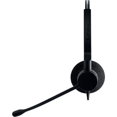 Jabra BIZ 2300 QD Duo Headset - Stereo - Wired - 150 Hz to 4.50 kHz - Over-the-head - Binaural - Supra-aural - 3.5 ft Cable C  w. pouch 