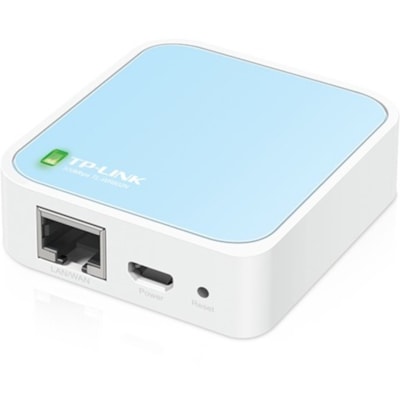 TP-Link TL-WR802N Wi-Fi 4 IEEE 802.11n Ethernet Wireless Router - Single Band - 2.40 GHz ISM Band - 2 x Antenna(2 x Internal) - 37.50 MB/s Wireless Speed - 1 x Broadband Port - USB - Fast Ethernet - Desktop  WRLS 