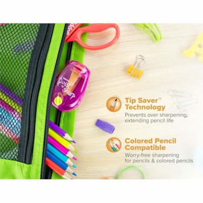 Bostitch - Taille-crayon Twist-N-Sharp - Handheld - Variées - 1 chaque TAILLE-CRAYON MANUEL AJUSTABLE COULEURS ASSORTIES