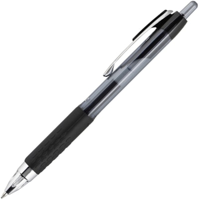 uniball(tm) 207 Gel Pen - 0.7 mm (0.03") Medium Pen Point - Refillable - Retractable - Black Ink - Pigment-based - 36 / Pack  
