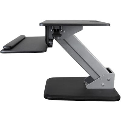 StarTech.com Height Adjustable Standing Desk Converter - Sit Stand Desk with One-finger Adjustment - Ergonomic Desk - Turn your desk into a sit-stand workspace with easy height adjustment for increased comfort and productivity - Sit-to-Stand Workstation - Pneumatic spring for one-touch adjustment -   STND 