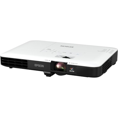 Epson - Projecteur 3 LCD PowerLite 1780W - 16:10 - Bureau, Installation au plafond, Portable - Noir, Blanc - 1280 x 800 - Avant, Plafond arrière, Arrière - 4000 Heure Mode Normal - 7000 Heure Mode Économie - WXGA - 10,000:1 - 3000 lm - HDMI - USB - Réseau sans-fil - Prése  