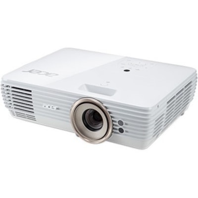 Acer - Projecteur DLP (Digital Light Processing) V7850 - 16:9 - 3840 x 2160 - Avant, Arrière, Plafond, Plafond arrière - 4000 Heure Mode Normal - 10000 Heure Mode Économie - 4K UHD - 1,200,000:1 - 2200 lm - HDMI - USB - Entrée VGA - Réseasu (RJ-45) - 1 Année Garant ( 3840 x 2160 )   8.3 mÃ©gapix el sur Ã©cran   1200