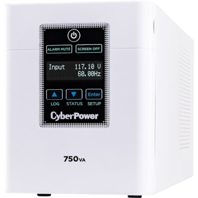 CyberPower M750L Medical Grade 750VA/600W UPS - Mini-tower - 8 Hour Recharge - 12 Minute Stand-by - 120 V AC Input - 120 V AC Output - 6 x NEMA 5-15R-HG Receptacle(s) UPS 120V 