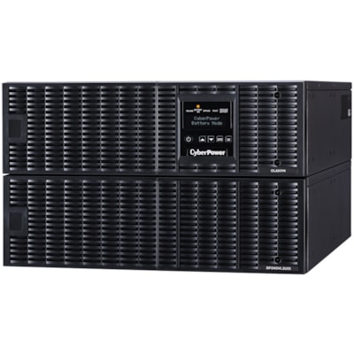 CyberPower Smart App Online OL6KRT 6000VA Tower/Rack Mountable UPS - Rack/Tower - 5.40 Minute Stand-by - 230 V AC Input - 200 V AC, 208 V AC, 220 V AC, 230 V AC, 240 V AC Output - 2 x NEMA L6-20R, 2 x NEMA L6-30R INPUT NEMA L6-20R AND NEMA L6- 30R OUTPUT RMCARD205