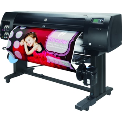 HP Designjet Z6810 Inkjet Large Format Printer - 42" (1066.80 mm) Print Width - Color - 8 Color(s) - 1506.9 ft²/h (140 m²/h) Color Speed - 2400 x 1200 dpi - Ethernet - Roll Paper, Bond Paper, Coated Paper, Technical Paper, Film, Photo Paper, Proofing Paper, Backlit, Banner, Signage Media,  RPLOT 