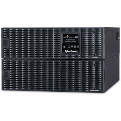 CyberPower OL10KRT Smart App Online UPS Systems - 10000VA/10000W, 200 - 240 VAC, Hardwire, 6U, Rack / Tower, Sine Wave, 4 Outlets, LCD, PowerPanel® Business, $300000 CEG, 3YR Warranty  