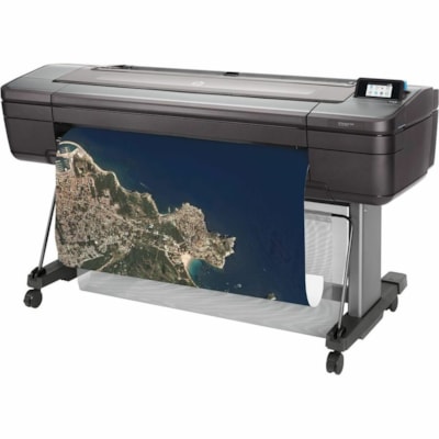 HP DesignJet HD Pro Z6 PostScript Imprimante grand format à jet d'encre - 44 po (1117,60 mm) Largeur d'impression - Couleur - 6 Couleur(s) - 866 pi²/h (80,45 m²/h) Vitesse de couleur - 2400 x 1200 dpi - USB - Ethernet - Papier, Papier en rouleau, Massicot - Position au sol support&eac  PLOT 
