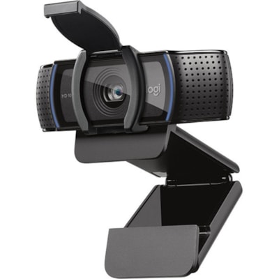 Logitech C920S Webcam - 2.1 Megapixel - 30 fps - USB 3.1 - 1 Each - 1920 x 1080 Video - Auto-focus - 78° Angle - 1.2x Digital Zoom - Microphone - For Notebook, Monitor  