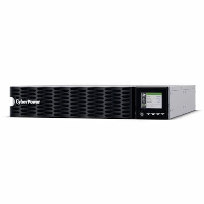 CyberPower OL6KRTHD Smart App Online UPS Systems - 6000VA/6000W, 200 - 240 VAC, Hardwire Terminal (NEMA L6-30P power cord included), 2U, Rack / Tower, Sine Wave, 4 Outlets, LCD, PowerPanel® Business, $300000 CEG, 3YR Warranty U 