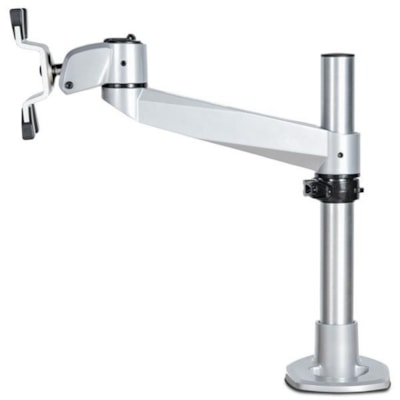 StarTech.com Desk Mount Monitor Arm, VESA/Apple iMac/Thunderbolt/Ultrawide Display up to 49" (30.9lb/14kg), Height Adjustable/Articulating - VESA 75x75/100x100mm desk mount monitor arm for single 30in (16:9) or 49in (32:9) screen up to 14kg - Works w/ iMac/Apple Thunderbolt Display - Articulating mo  MNT 