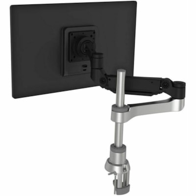 R-Go Caparo 4 Mounting Arm for Monitor - Black - Height Adjustable - 1 Display(s) Supported - 17" to 40" Screen Support - 19.84 lb (9000 g) Load Capacity - 75 x 75, 100 x 100 - VESA Mount Compatible - Aluminum or Arm  GAS SPRING monitor mou nt fitting screens 6