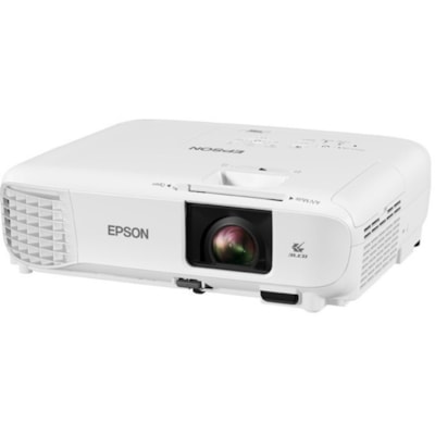 Epson PowerLite 119W LCD Projector - 4:3 - Ceiling Mountable - 1280 x 800 - Front, Rear, Ceiling - 8000 Hour Normal Mode - 17000 Hour Economy Mode - WXGA - 16,000:1 - 4000 lm - HDMI - USB - Class Room  