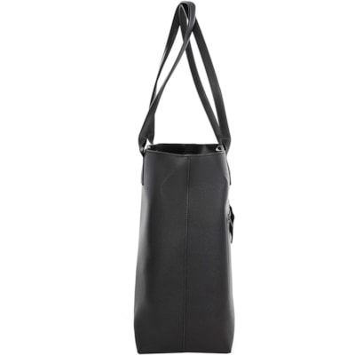 bugatti Carrying Case (Tote) for 14" Notebook, Tablet, Bottle, Accessories - Black - Vegan Leather Body - 14.75" (374.65 mm) Height x 13.75" (349.25 mm) Width x 5.75" (146.05 mm) Depth - 1 Each BLACK  VEGAN LEATHER FITS MOST 14.1" LAPTOP