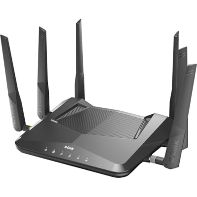 D-Link Wi-Fi 6 IEEE 802.11ax Ethernet Wireless Router - Dual Band - 2.40 GHz ISM Band - 5 GHz UNII Band - 6 x Antenna(6 x External) - 600 MB/s Wireless Speed - 4 x Network Port - 1 x Broadband Port - USB - Gigabit Ethernet - Desktop TER 