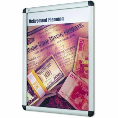 Quartet Poster Frame - Dust Resistant PROTECTS DOCUMENTS MOUNTS HORIZONTALLY OR VERTICALLY