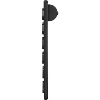 Kensington Multi-Device Dual Wireless Compact Keyboard - Wireless Connectivity - Bluetooth/RF - 2.40 GHz - USB Interface - Multimedia Hot Key(s) - Computer, Tablet, Smartphone - Windows, Mac OS, iOS, ChromeOS - Scissors Keyswitch - AAA Battery Size Supported - Black pact Keyboard - Black 