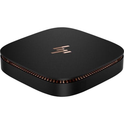 HP Elite Slice G2 Desktop Computer - Intel Core i7 7th Gen i7-7700T - vPro Technology - 16 GB - 128 GB SSD - Ultra Small - Sparkle Black - Windows 10 Pro - Intel HD Graphics 630 - 90 W  