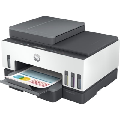 HP Smart Tank 7301 All-in-One Printer-Multifunction printer-color-ink-jet-refillable-Copier/Scanner-4800x1200 dpi Print-Automatic Duplex Print-5000 Pages-250 sheets Input-Color Flatbed Scanner-1200 dpi Optical Scan-Wireless LAN - Copier/Printer/Scanner - 4800 x 1200 dpi Print - Automatic Duplex Prin /Canada 