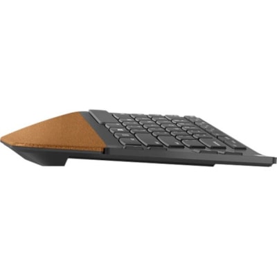 Lenovo Go Wireless Split Keyboard - US English - Wireless Connectivity - 2.40 GHz - English (US) - PC - Scissors Keyswitch - AA Battery Size Supported - Storm Gray ard - US English 