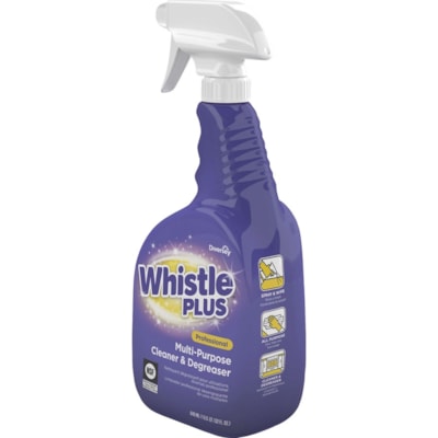 Diversey Whistle Plus Cleaner & Degreaser - Ready-To-Use - 946.35 mL - Rinse-free, Heavy Duty - Purple - 1 Each  