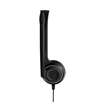 EPOS PC 8 USB Headset - Stereo - USB Type A - Wired - 32 Ohm - 42 Hz to 17 kHz - On-ear - Binaural - Supra-aural - 6.6 ft Cable - Uni-directional, Noise Cancelling Microphone - Black TACCS 