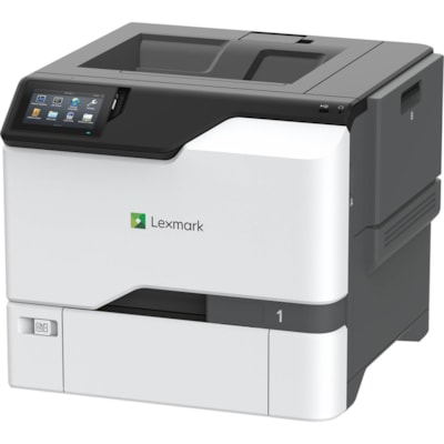 Lexmark CS730de Desktop Wired Laser Printer - Color - 40 ppm Mono / 40 ppm Color - 2400 x 600 dpi Print - Automatic Duplex Print - 650 Sheets Input - Ethernet - 120000 Pages Duty Cycle - Plain Paper Print - Gigabit Ethernet - USB  PRNT 