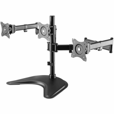 IntekView Freestanding Triple Monitor Stand - Up to 27" (685.80 mm) Screen Support - 13.50" (342.90 mm) Height x 6" (152.40 mm) Width - Freestanding INTEKVIEW FREESTANDING 